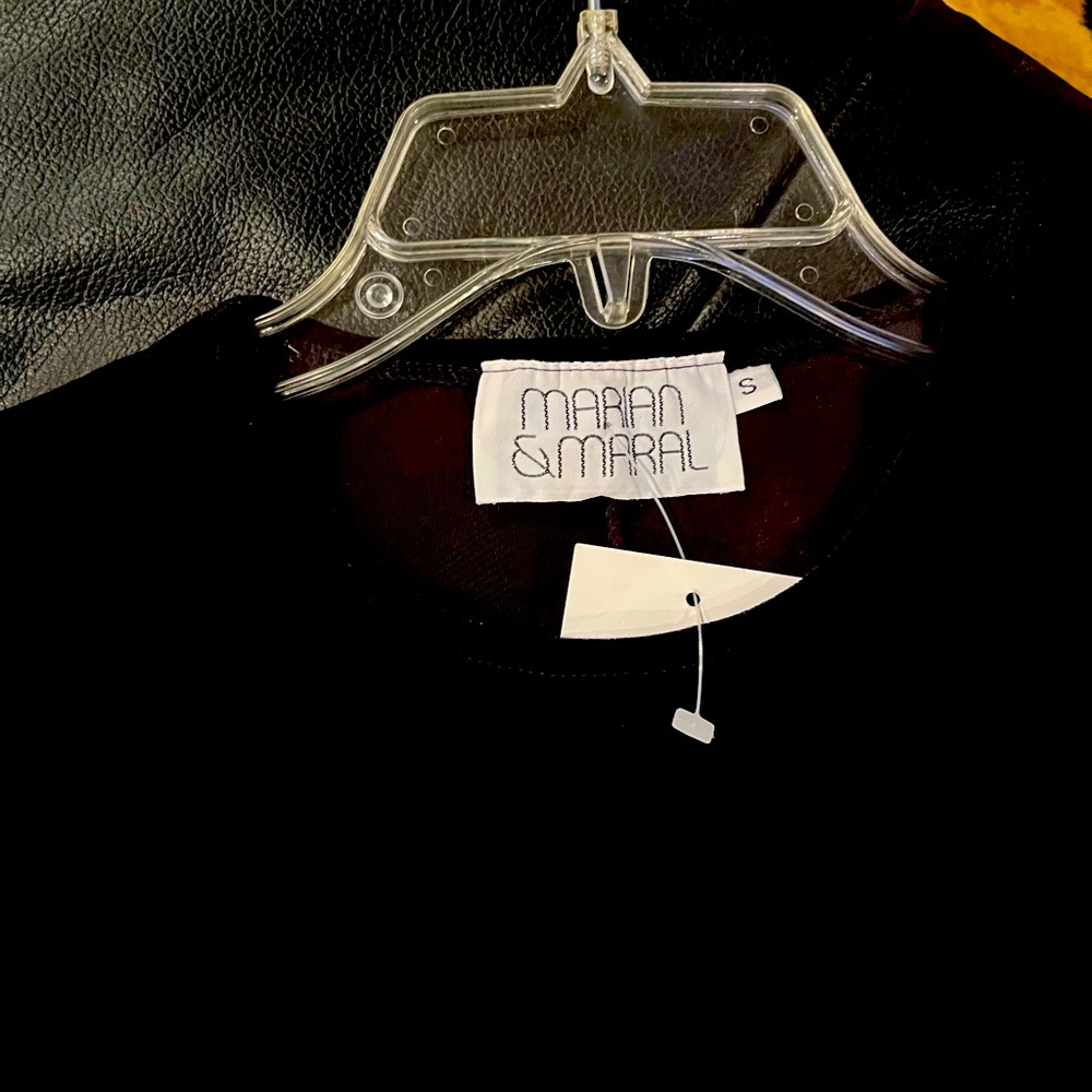 Black velvet cocktail dress new never worn. Size small